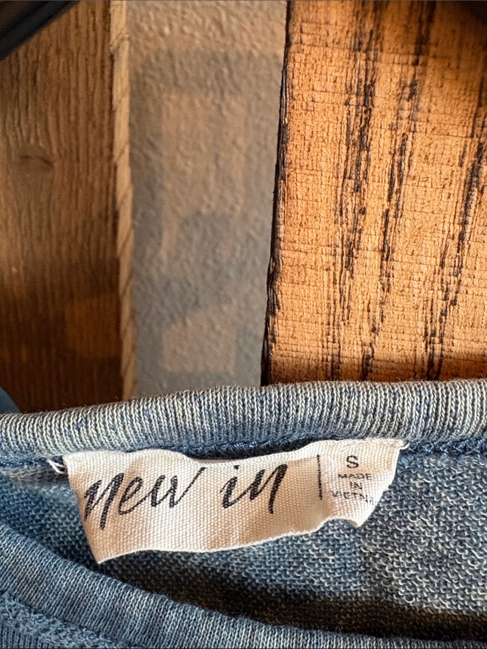 'new in' Blue Knit Top - Small - Picture 2 of 3